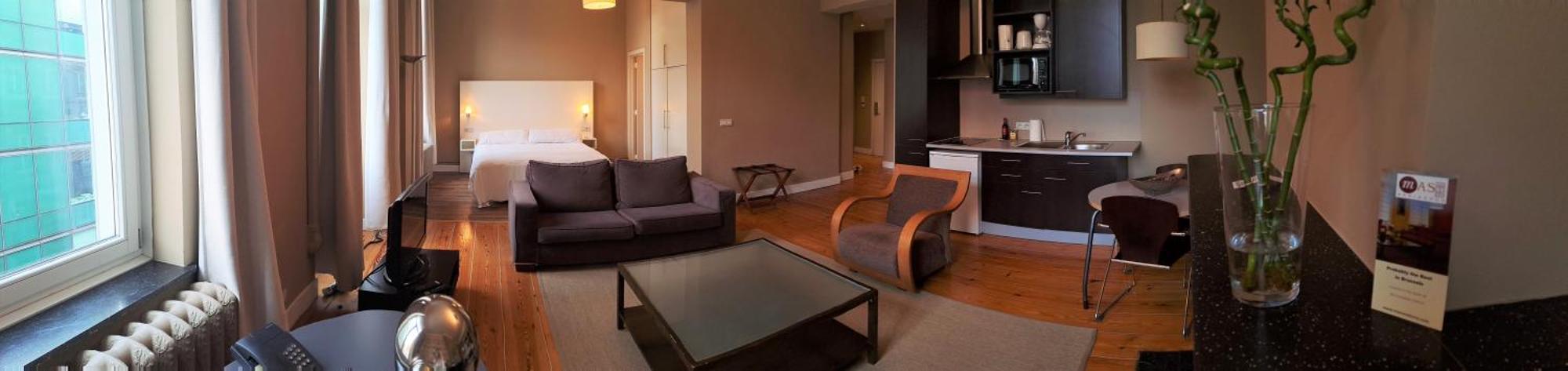 Mas Aparthotel Eu Brussels Exterior photo