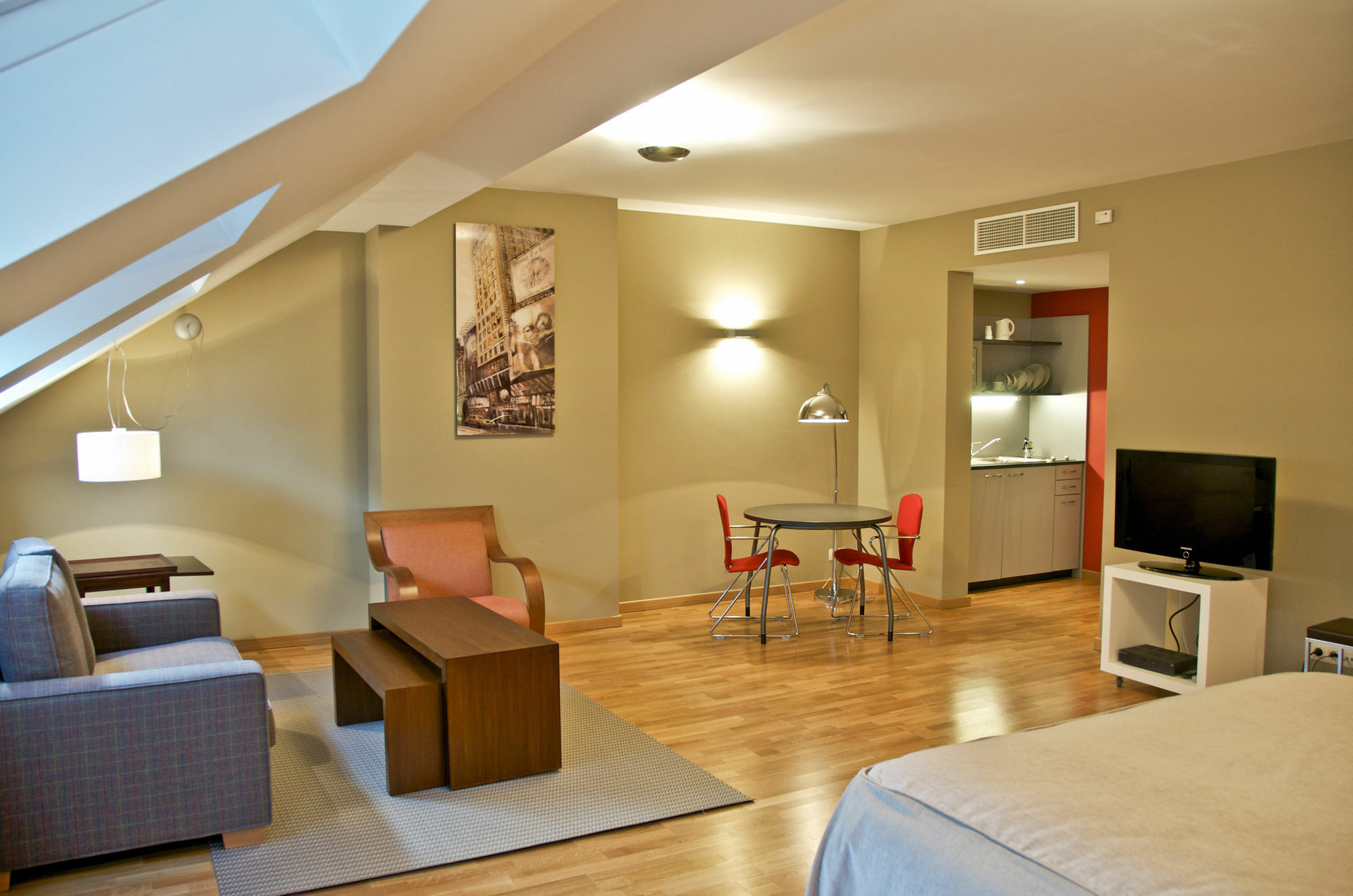 Mas Aparthotel Eu Brussels Room photo